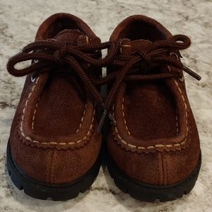 Brown Suede Hiker Boots